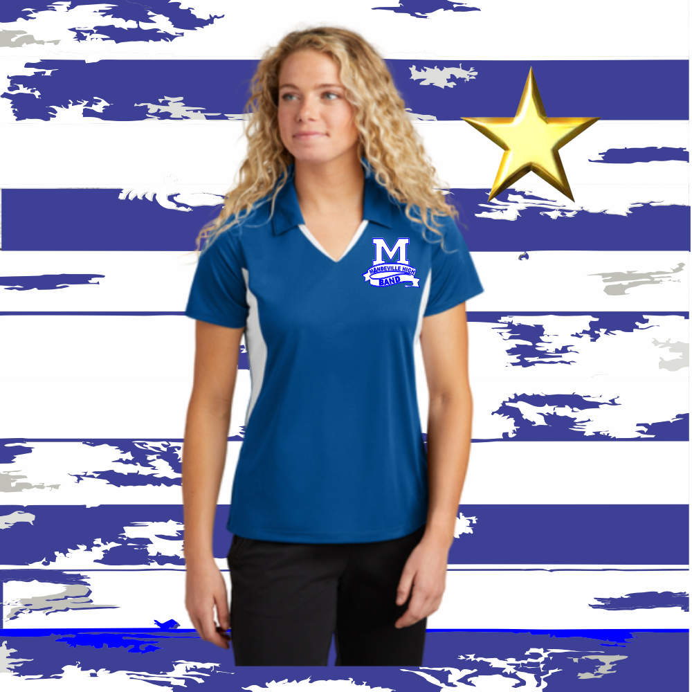 Mandeville Band Ladies Polo Shirt Required